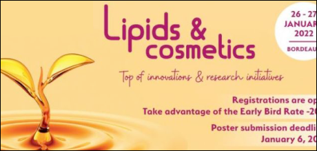 Lipids & cosmetics - 2022 edition